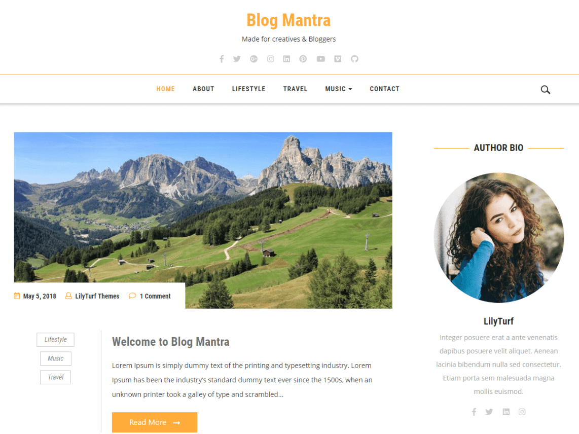 Blog Mantra
